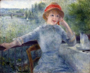 Portrait of Alphonsine Fournaise